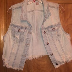 H&M Crop Jean Jacket